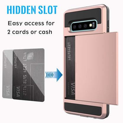 Card Slider case for Samsung Galaxy S10 Plus