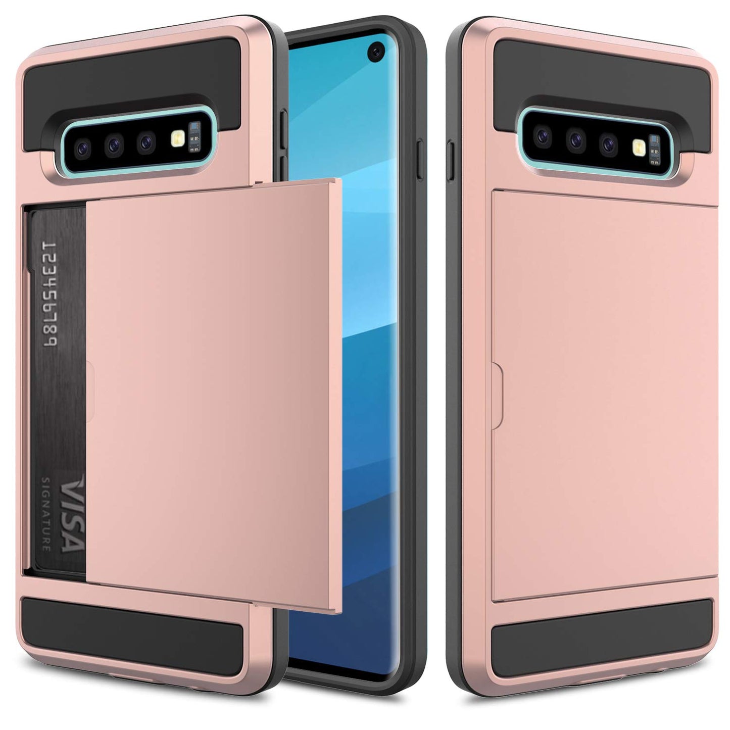 Card Slider case for Samsung Galaxy S10 Plus