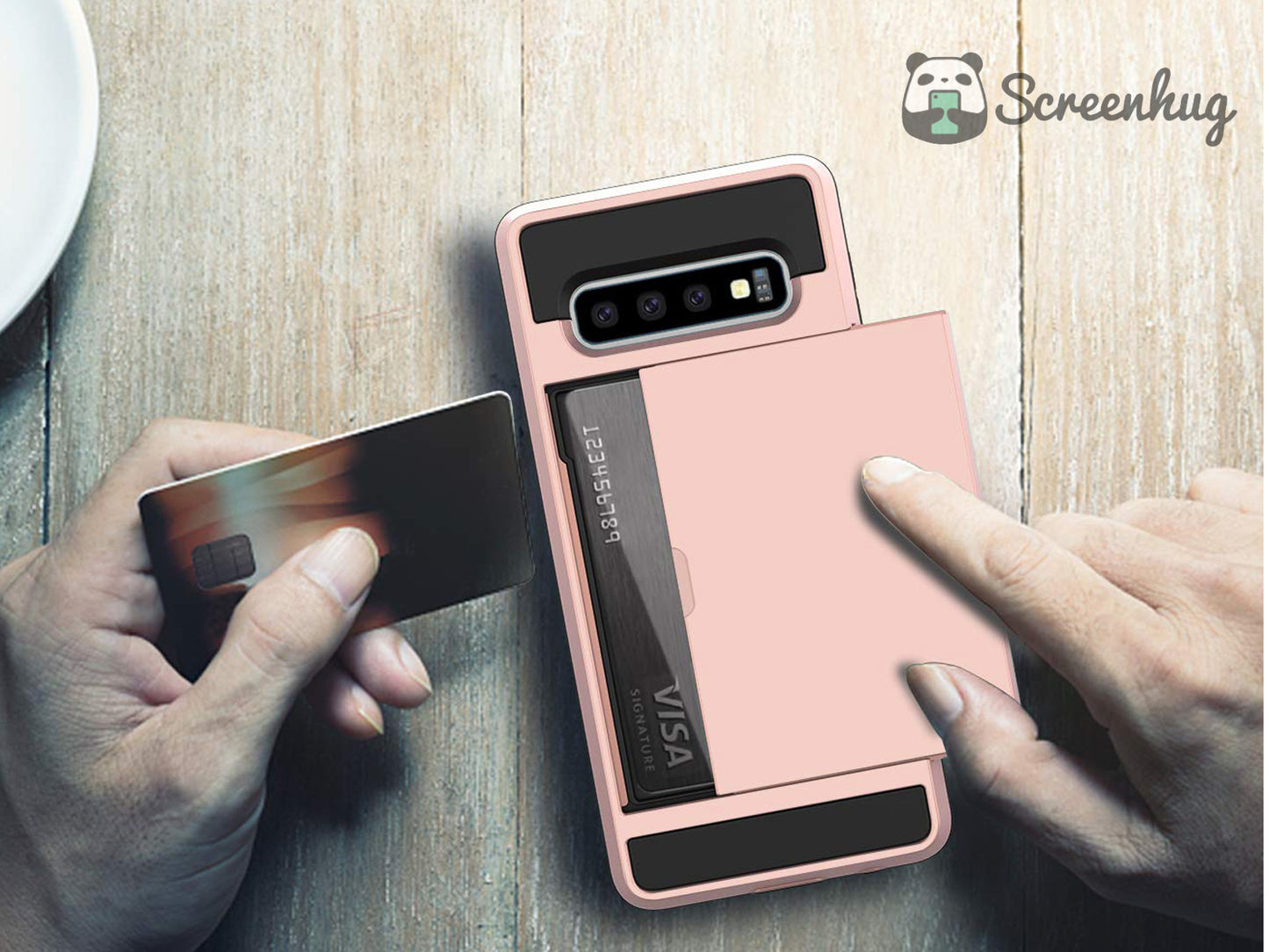 Card Slider case for Samsung Galaxy S10 Plus