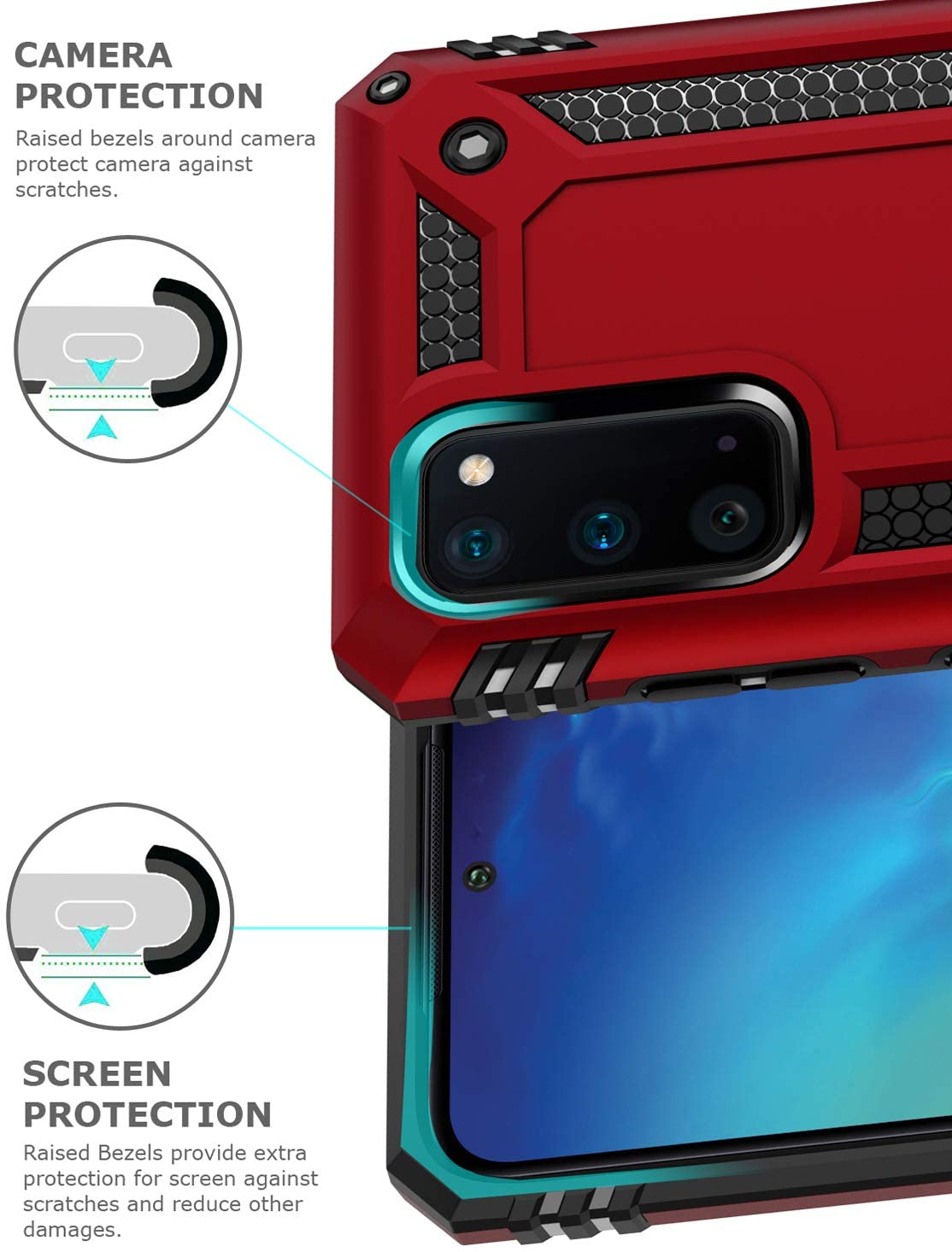 Tough Ring Case for Samsung Galaxy S20 Plus