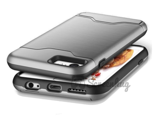 Metallic Card Flip Case for iPhone 6 / 6S