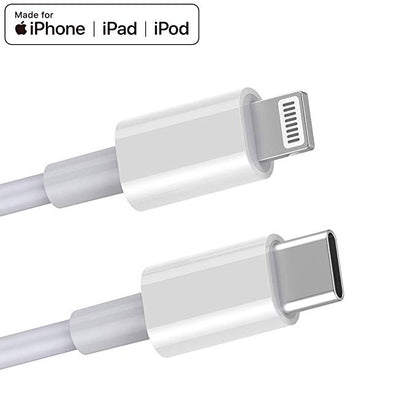 Fast Car Charger USB-C 20W with Lightning cable for iPhone
