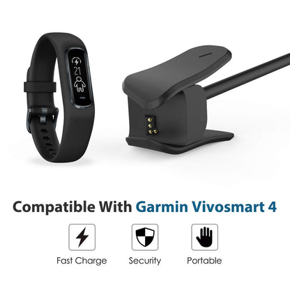 Garmin Viviosmart 4 Clip Charger cable - Black