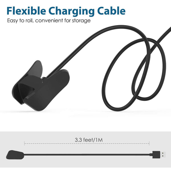 Garmin Viviosmart 4 Clip Charger cable - Black