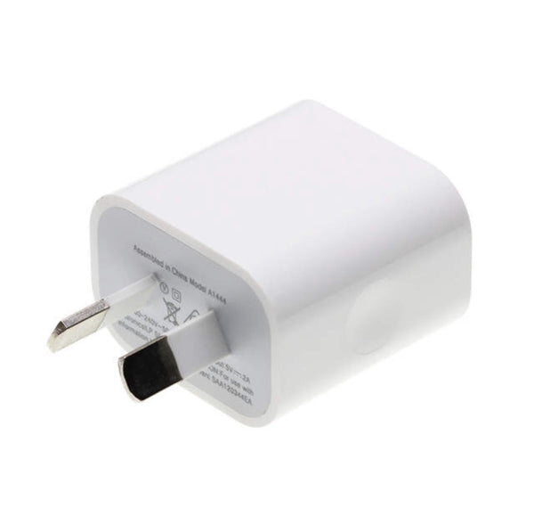 Dual USB port wall charger combo for iPhone
