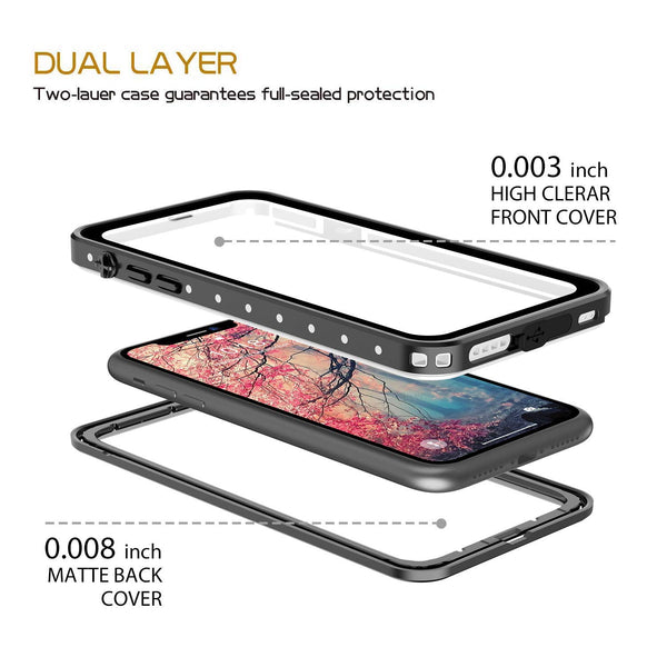 Waterproof Redpepper Case for iPhone XS Max